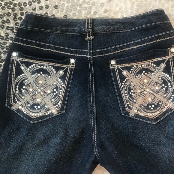 NINE WEST VINTAGE BootCut Jean size 28/6 - Picture 5 of 11